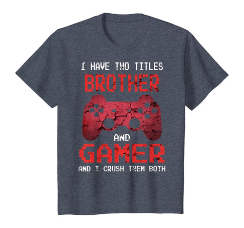 Funny Gamer Vintage Video Games Gift For Boys Brother Son T-Shirt