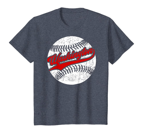 Washington Baseball | Retro Vintage National Gift T-Shirt