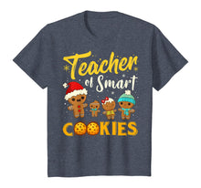 Load image into Gallery viewer, Christmas Teacher Of Smart Cookies Funny Teacher Xmas Gift T-Shirt
