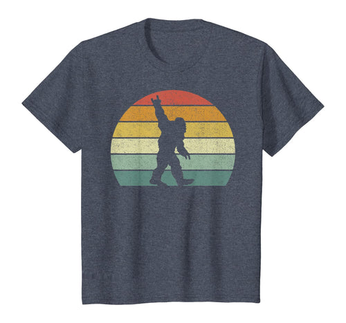 Vintage Retro Bigfoot Rock And Roll Shirt Funny Bigfoot T-Shirt