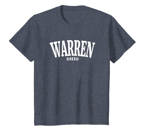 Warren Ohio Vintage Style Large Font Shirt