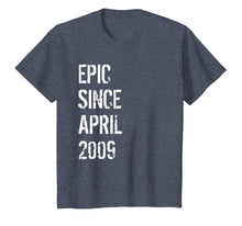 Load image into Gallery viewer, 10th Birthday Gift Shirt Boys Girls Born In April 2009
