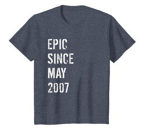 12th Birthday Gift Epic Since May 2007 T-Shirt
