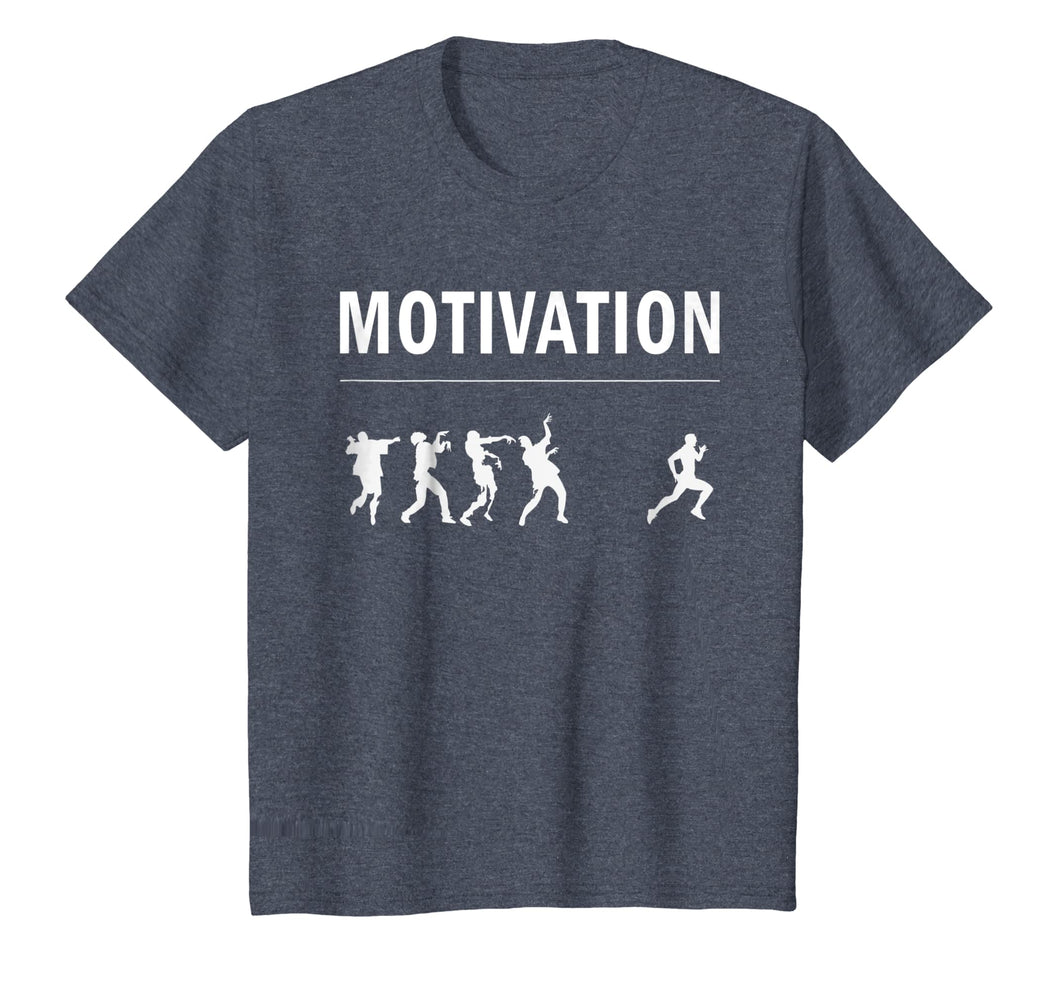 Motivation for Running - Zombie Apocalypse T Shirt, Original