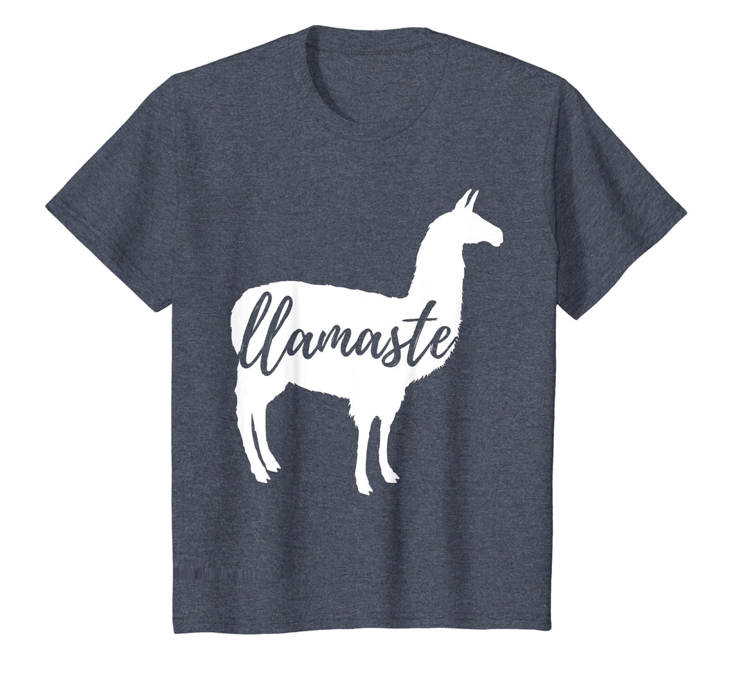 Llamaste Namaste Quote Slogan Llama Yoga Lovers Fun T-shirt