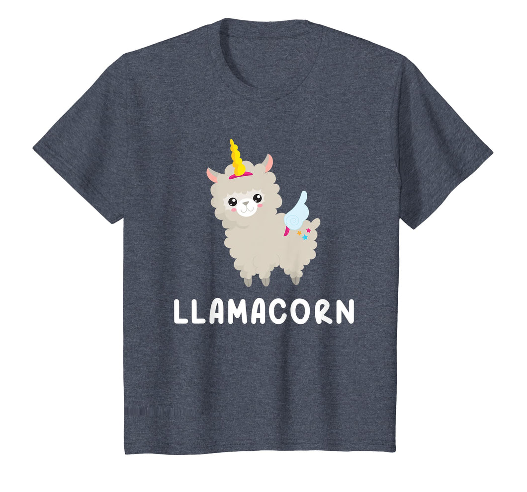 Llamacorn T-Shirt - Funny Llama Mixed With Unicorn Tee