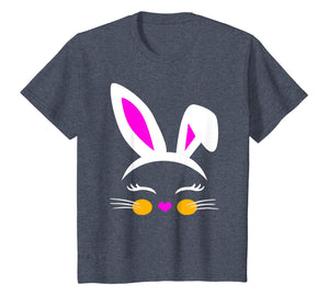 Cute Easter Bunny T Shirt Gift for Teen Tween Little Girl