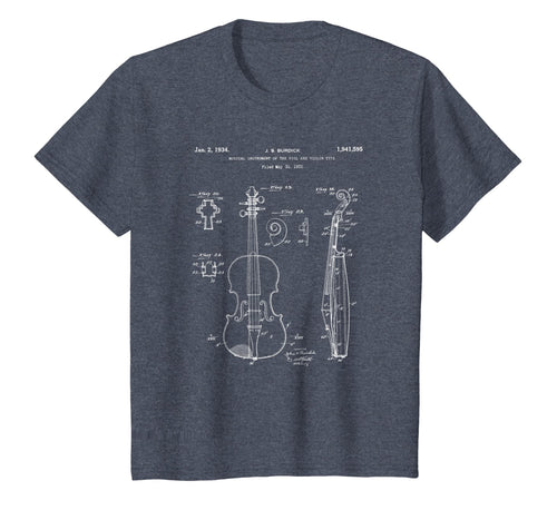 Vintage Patent Print 1932 Violin Player T-Shirt