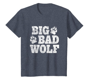 Big Bad Wolf Shirt Halloween Costume Outfit Girls Boys Gift