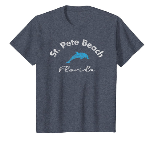 Vintage St Pete Beach FL Dolphin T Shirt