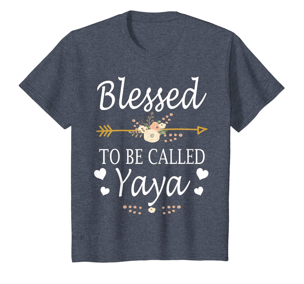Blessed To Be Called Yaya Mothers Day Gifts T-Shirt