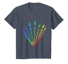 Load image into Gallery viewer, Rainbow Star Flag LGBT Funny Gift Tshirt
