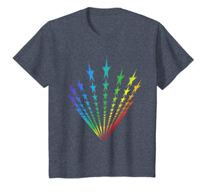 Rainbow Star Flag LGBT Funny Gift Tshirt