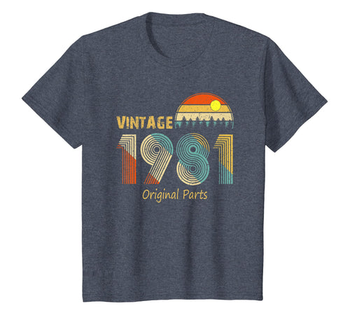 Happy 38th Birthday with Retro Vintage 1981 T-Shirt