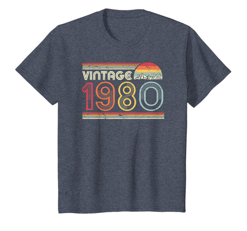 1980 Vintage T Shirt, Birthday Gift Tee. Retro Style Shirt.