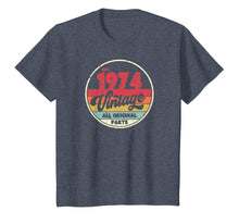 Load image into Gallery viewer, 1974 Vintage T Shirt, Birthday Gift Tee. Retro Style Shirt.
