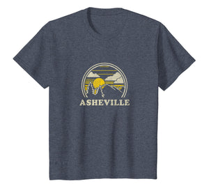 Asheville North Carolina NC T Shirt Vintage Hiking Mountains