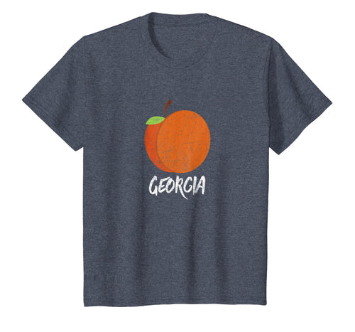 Vintage State of Georgia T-shirt Peach