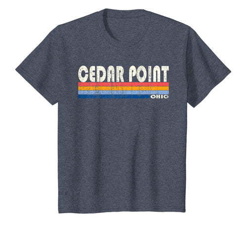 Vintage 70s 80s Style Cedar Point OH T-Shirt