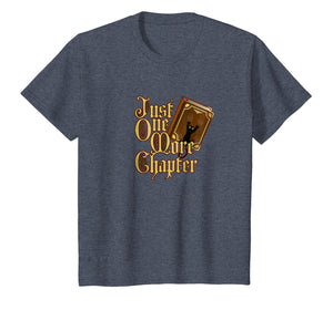 Book Lover T-Shirt - Book Worm Reader - One More Chapter Tee