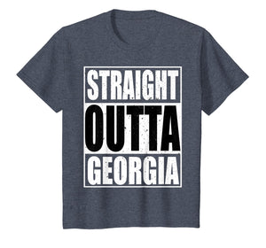Cool Straight Outta Georgia Novelty T-shirt