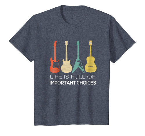 Vintage Guitar Shirt Acoustic and Electric Guitar Gift Men