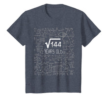 Load image into Gallery viewer, 12 Years Old Square Root of 144 - 12th Birthday Gift T-Shirt
