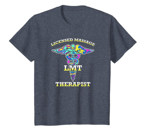 LMT Licensed Massage Therapist Caduceus T-Shirt Gift Tee