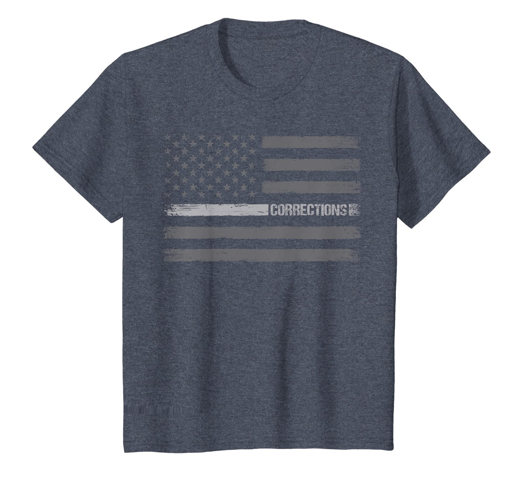 Correctional officer t-shirt USA American flag gift vintage