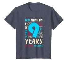 Load image into Gallery viewer, 9th Birthday Gifts Son Daughter Nine 9 Year Old Boys Girls T-Shirt
