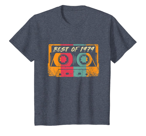 Vintage Old Cassette Best Of 1979 T-shirt Birthday Gift