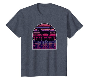 Dachshund Lover Retro 70's Wiener dog T-Shirt
