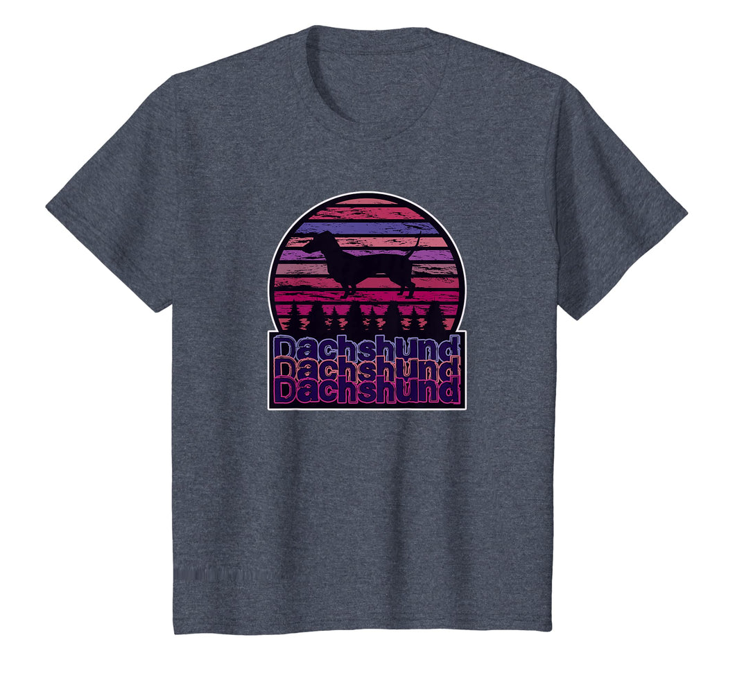 Dachshund Lover Retro 70's Wiener dog T-Shirt