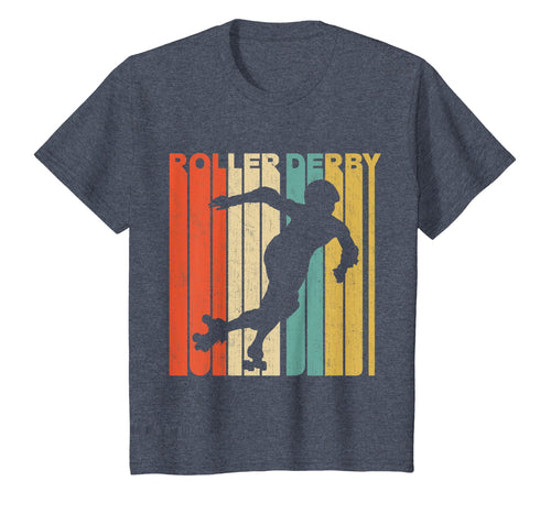 Vintage Retro Roller Derby Silhouette T-Shirt