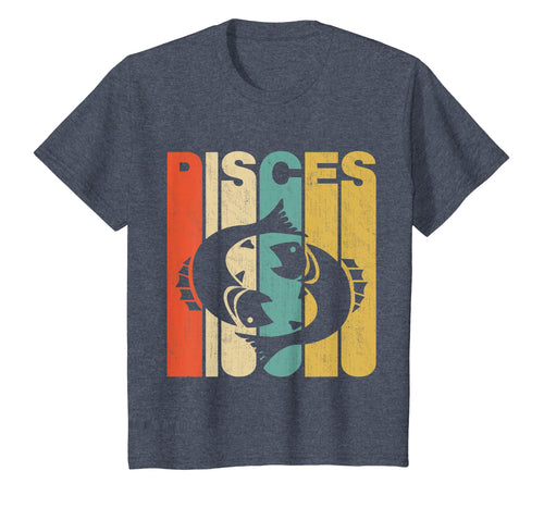 Vintage Retro Pisces Zodiac T-Shirt