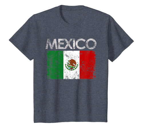 Vintage Mexico Mexican Flag Pride Gift T-Shirt