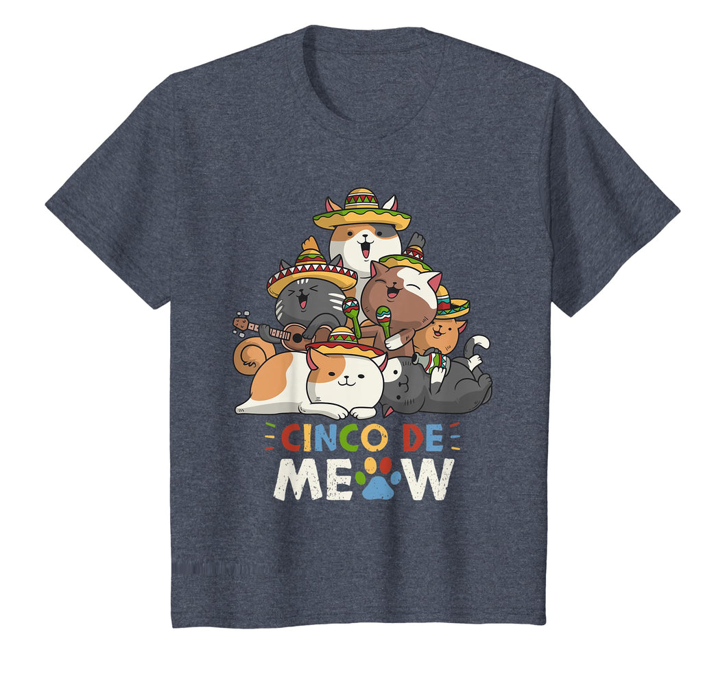 Cinco De Meow Mariachi Cat Lovers Cinco De Mayo T-Shirt