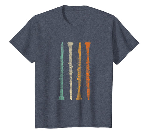 Vintage Retro 70s Clarinet T-Shirt For Clarinet Players