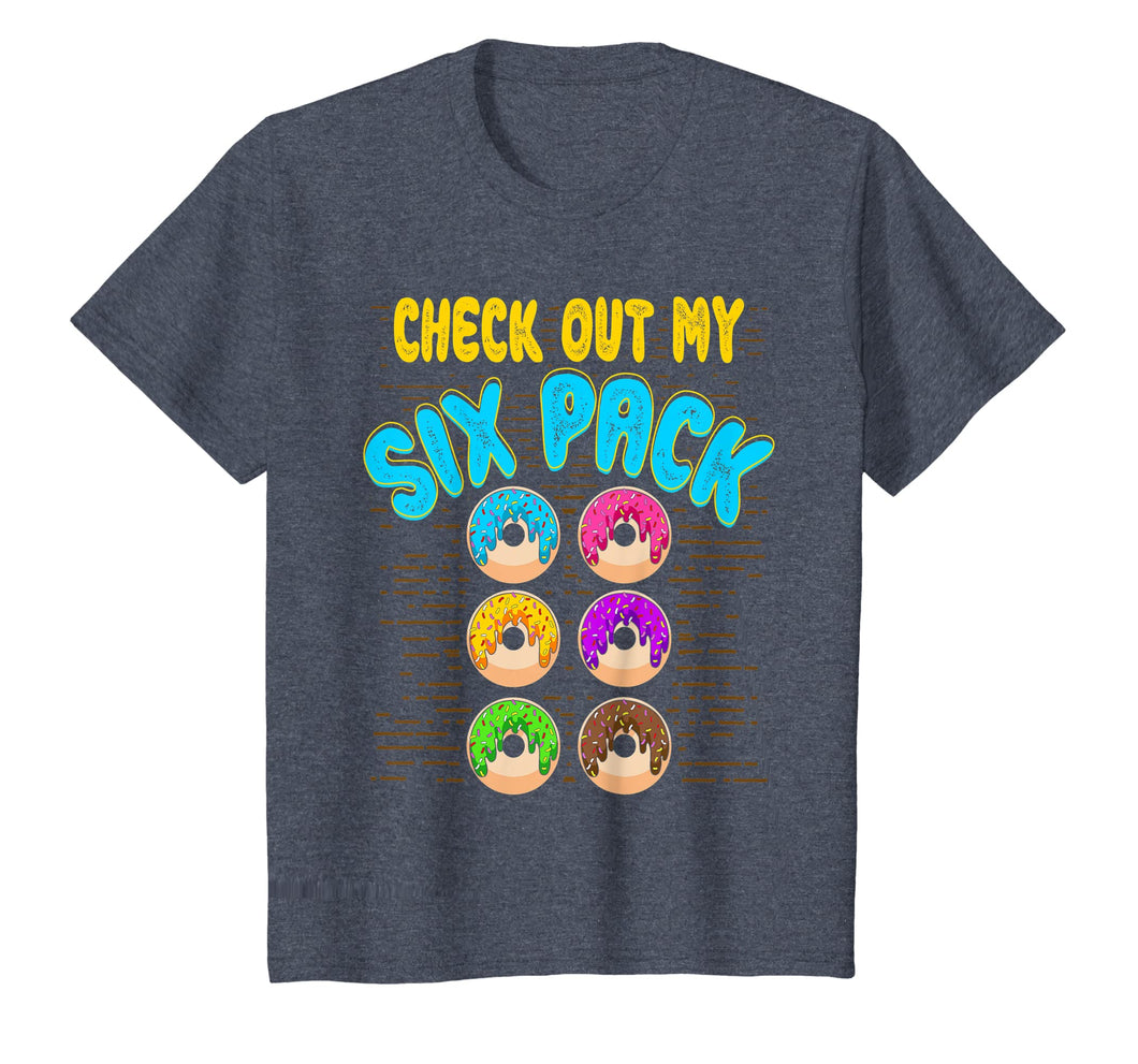 Check Out My Six Pack Donut Shirt Workout Gym Men Woman Tee