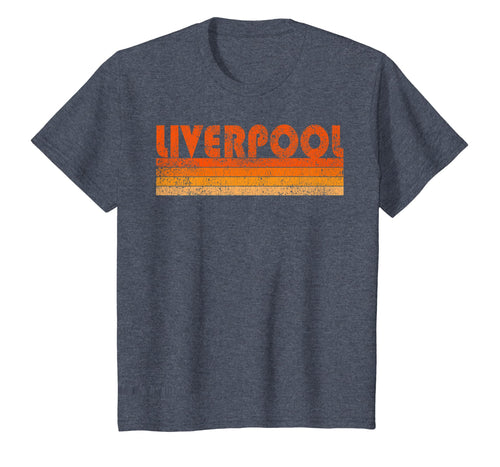 Vintage Retro Liverpool England T-Shirt