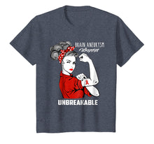 Load image into Gallery viewer, Brain Aneurysm Warrior Unbreakable Shirt Awareness Gift
