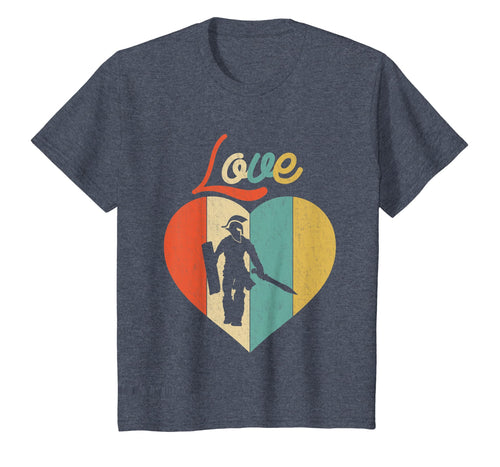 Vintage Retro Love Gladiator T-Shirt