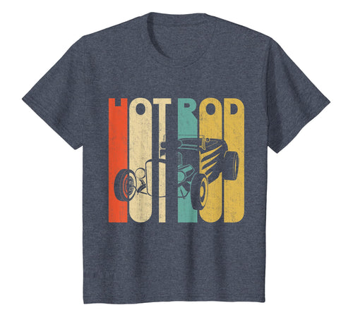 Vintage Retro Hot Rod Silhouette T-Shirt