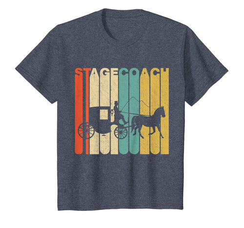 Vintage Retro Stagecoach Silhouette T-Shirt