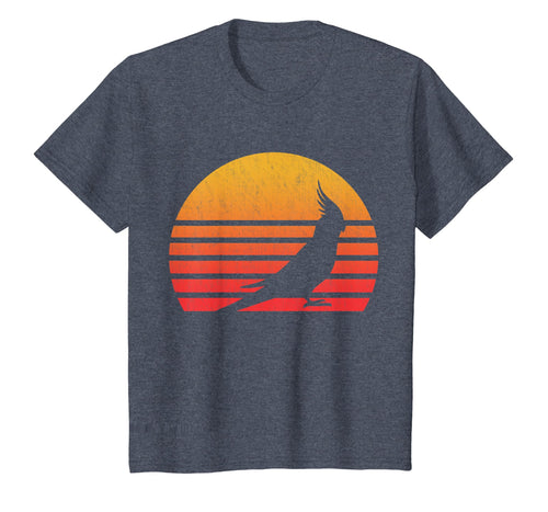 Vintage Retro Sunset Cockatiel T-Shirt