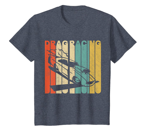 Vintage Retro Drag Racing Silhouette T-Shirt