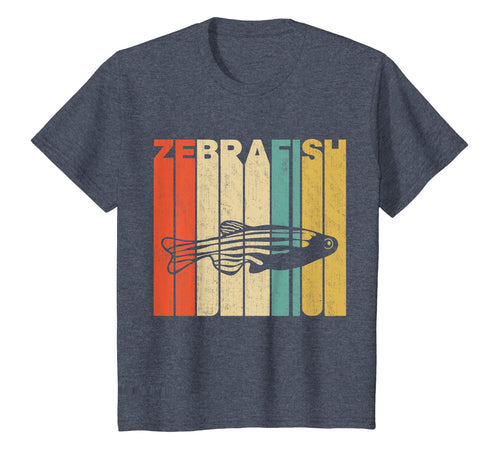 Vintage Retro Zebrafish Silhouette T-Shirt