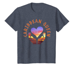 Caribbean Queen Hands And Heart TShirt