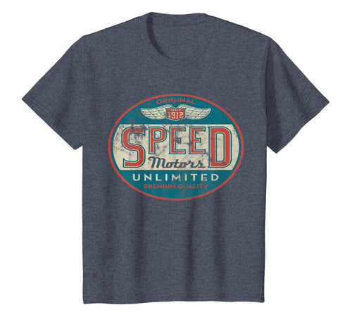 Vintage Speed Motor T-shirt (distressed shirts women & men)
