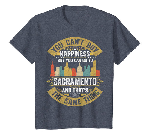 Vintage Sacramento City Flag Tshirt I Love Sacramento Shirt